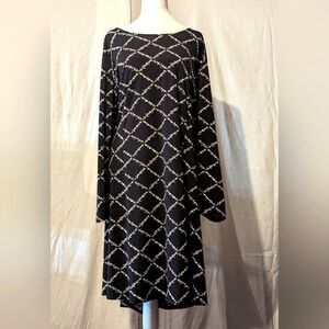 Stretchy A line dress from ellos size 26/28.